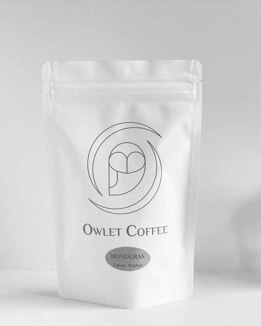 Owlet coffee　OWLETCOFFEE　アウレットコーヒー　ホンジュラス　カトゥアイ　カツアイ　トップスペシャルティコーヒー　スペシャルティ　フルーツティー　夏におすすめ　奥行きのある香り